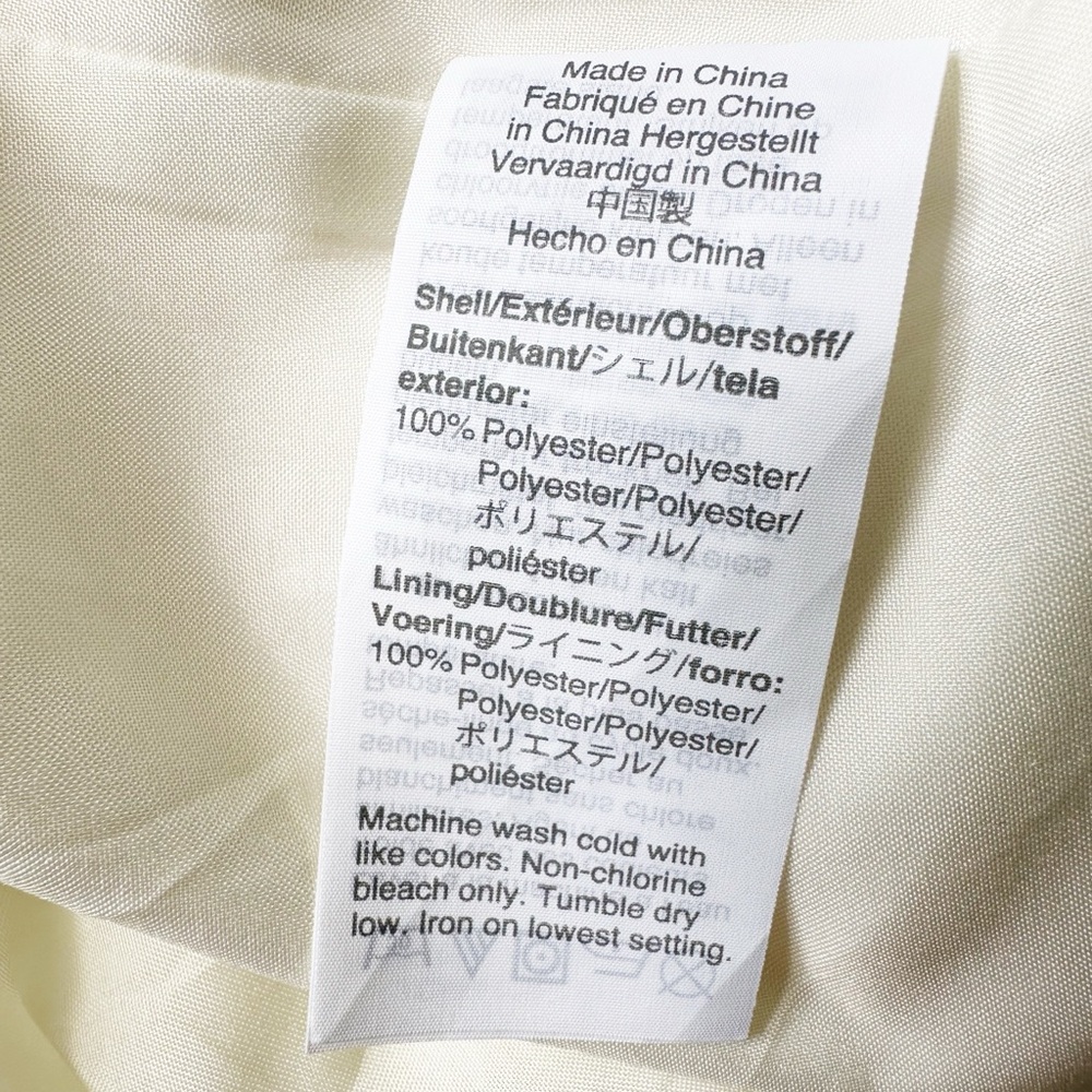NWOT J. Crew Satin-crepe Peplum Top in Ivory. Size 4 - Picture 6 of 6